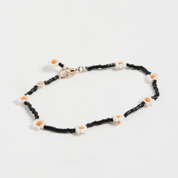 Roxanne Assoulin Daisy Bracelet Black - Picture 1 of 4